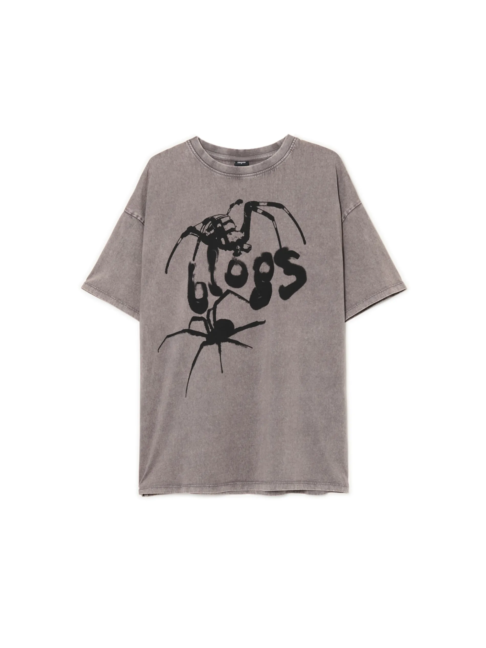 Cropp Koszulki, Topy*Koszulka oversize z nadrukiem