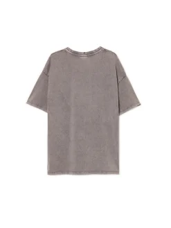 Cropp Koszulki, Topy*Koszulka oversize z nadrukiem