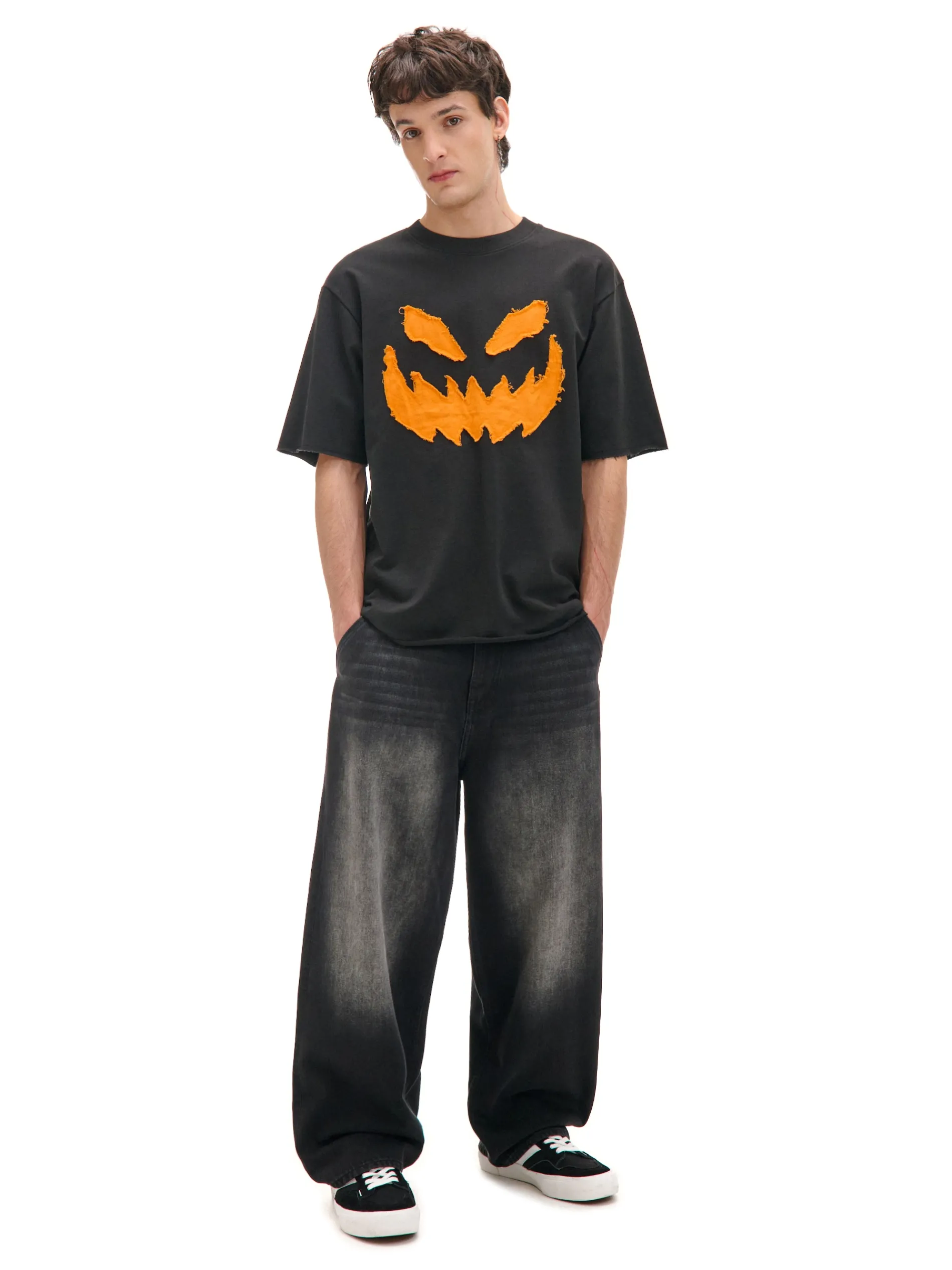 Cropp Koszulki*Koszulka z haftem Halloween