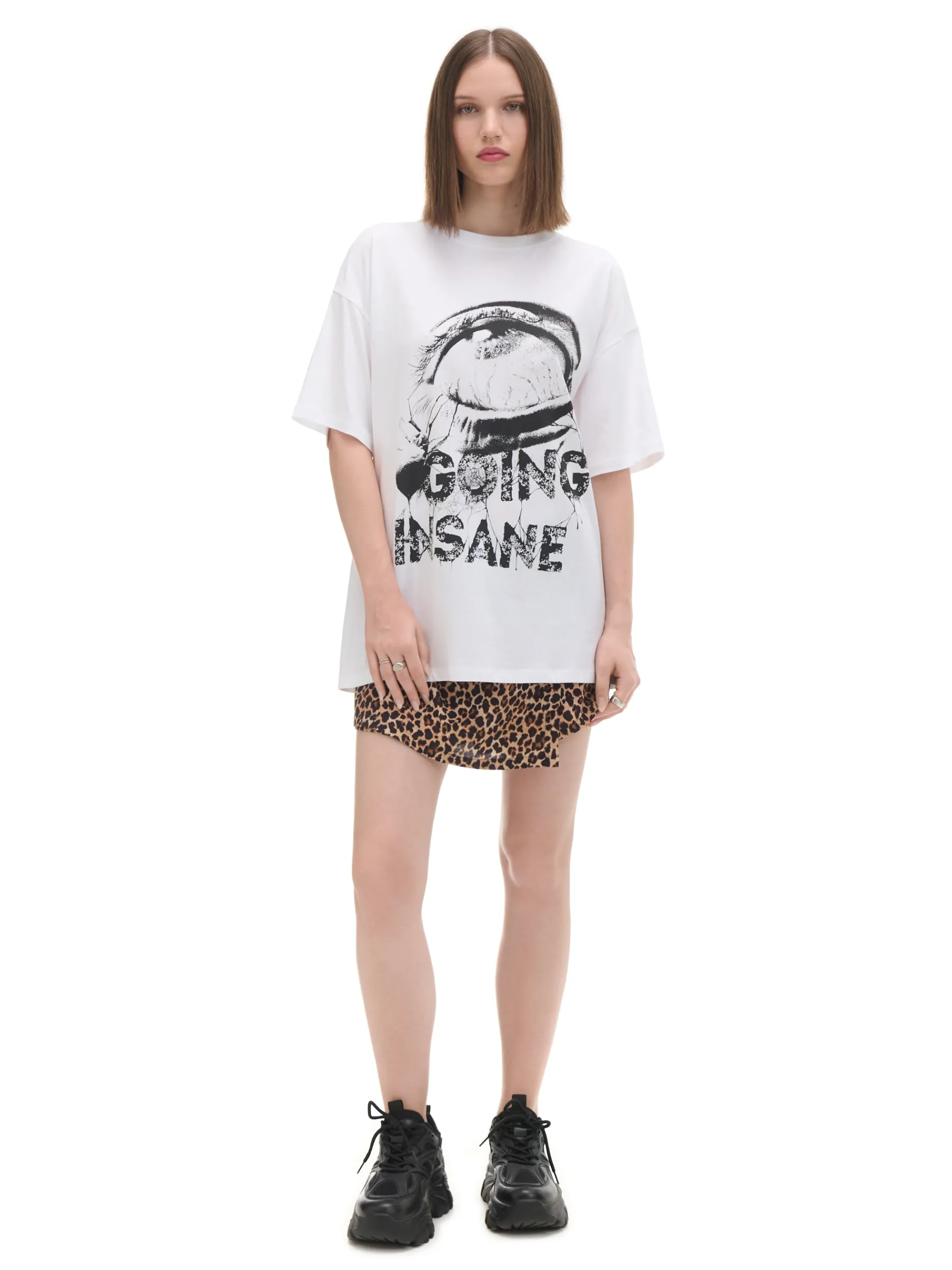 Cropp Unisex|Unisex*Koszulka z kontrastowym nadrukiem UNISEX