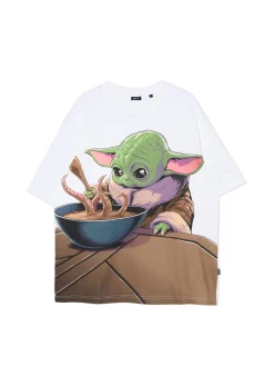 Cropp Koszulki*Koszulka z nadrukiem Baby Yoda