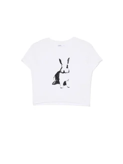 Cropp Koszulki, Topy*Koszulka z nadrukiem królika
