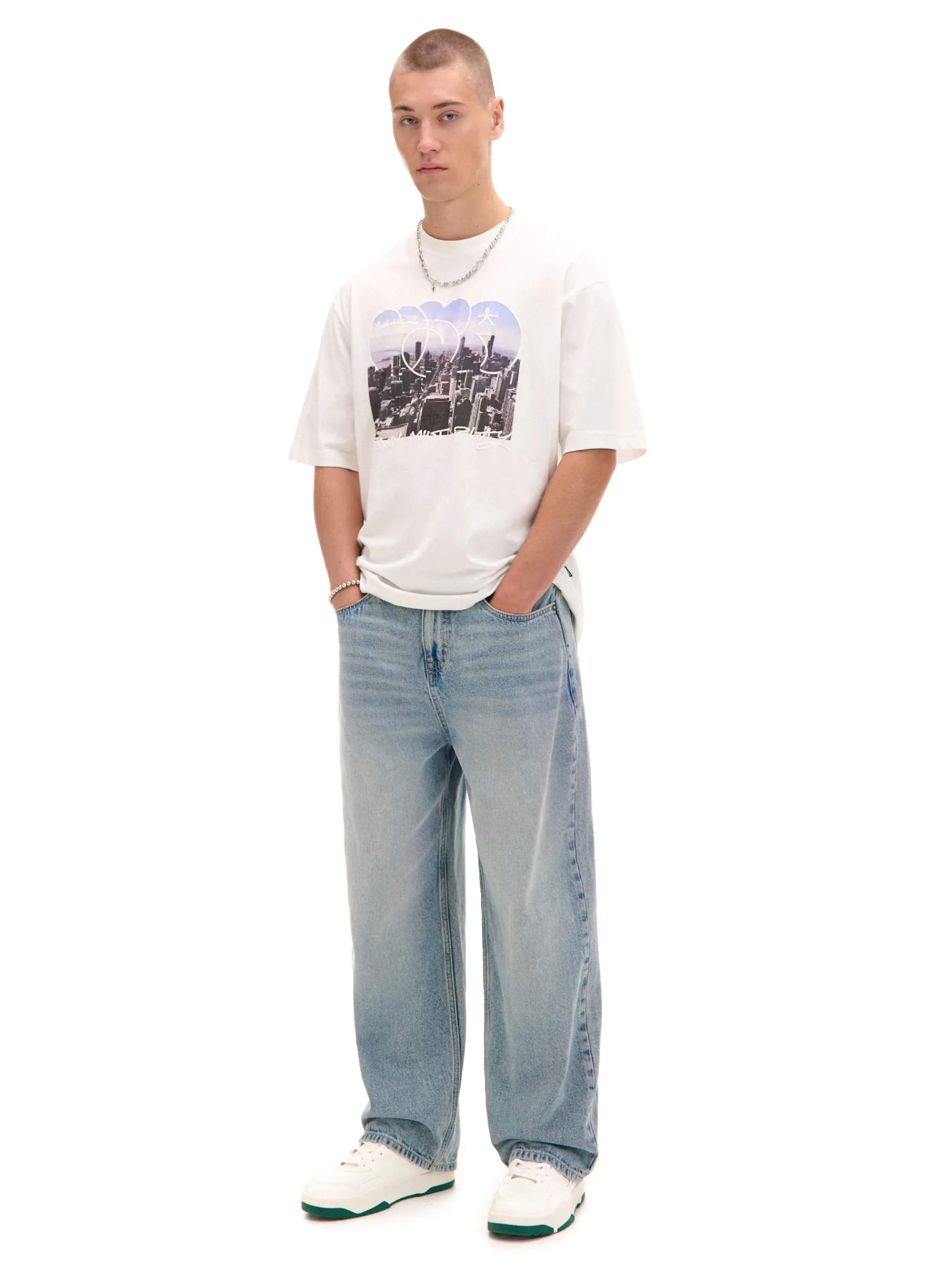 Cropp Koszulki*Koszulka z nadrukiem miasta