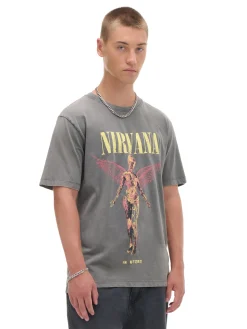 Cropp Koszulki*Koszulka z nadrukiem Nirvana