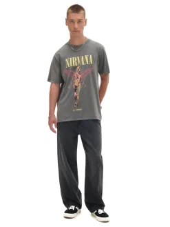 Cropp Koszulki*Koszulka z nadrukiem Nirvana