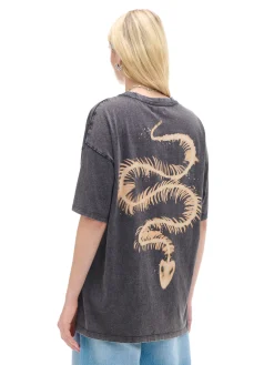 Cropp Unisex|Unisex*Koszulka z nadrukiem po obu stronach UNISEX