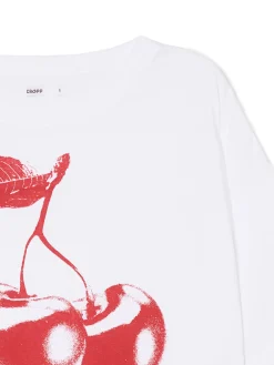 Cropp Koszulki, Topy*Koszulka z nadrukiem wiśni