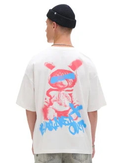 Cropp Koszulki*Koszulka z napisem graffiti