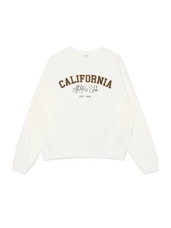 Cropp Bluzy*Kremowa bluza z naszywkami