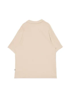 Cropp Koszulki*Kremowa gładka koszulka polo