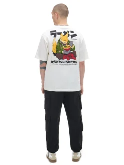 Cropp Koszulki*Kremowa koszulka z grafiką