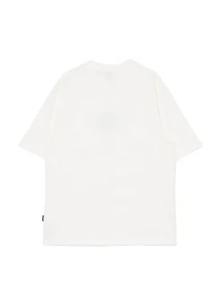 Cropp Koszulki*Kremowa koszulka z haftem