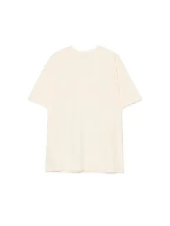 Cropp Unisex|Unisex*Kremowa koszulka z kolorowym nadrukiem UNISEX