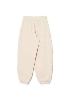 Cropp Spodnie*Kremowe joggery z wysokim stanem