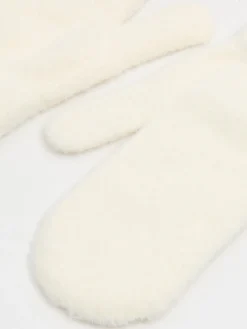 Cropp Rękawiczki*Kremowe rękawiczki jednopalczaste