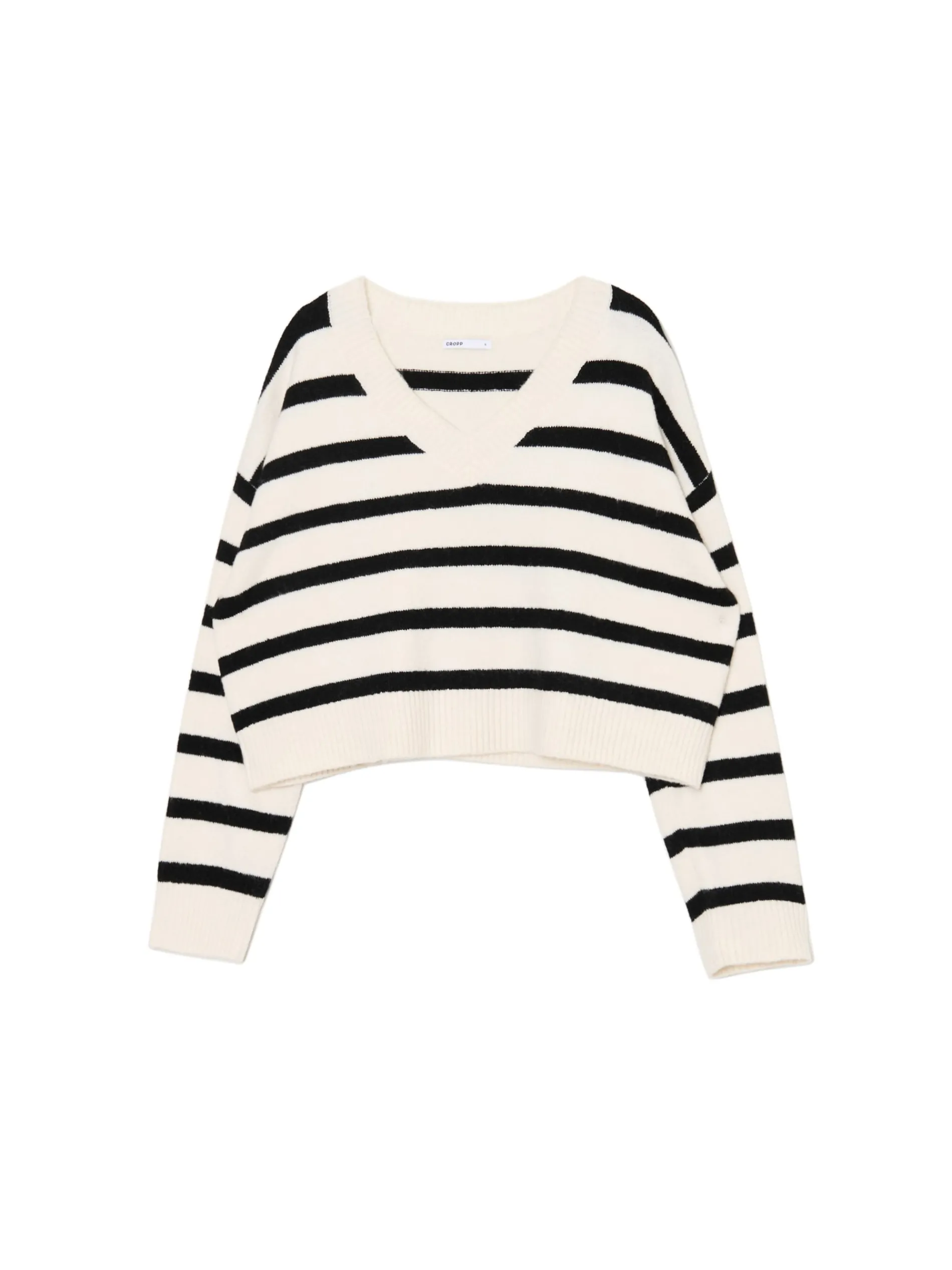 Cropp Swetry*sweter w czarne paski