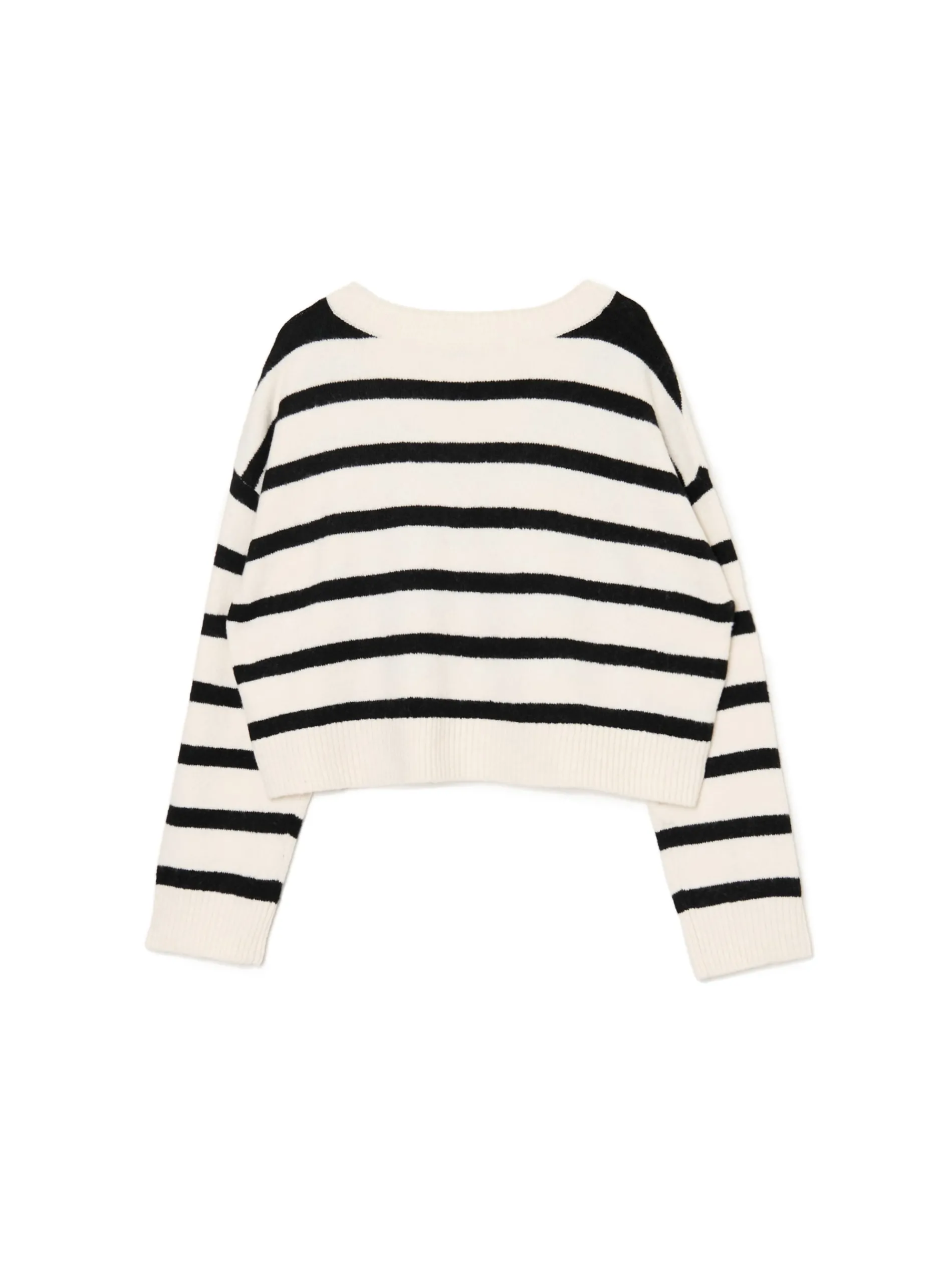 Cropp Swetry*sweter w czarne paski