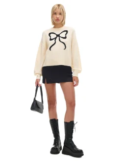 Cropp Swetry*sweter ze wstążką