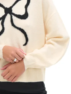 Cropp Swetry*sweter ze wstążką