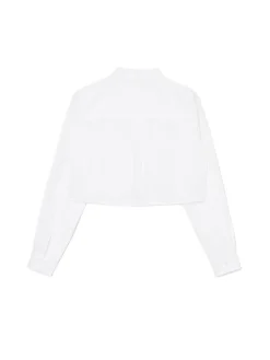 Cropp Koszule, Bluzki*Krótka biała koszula