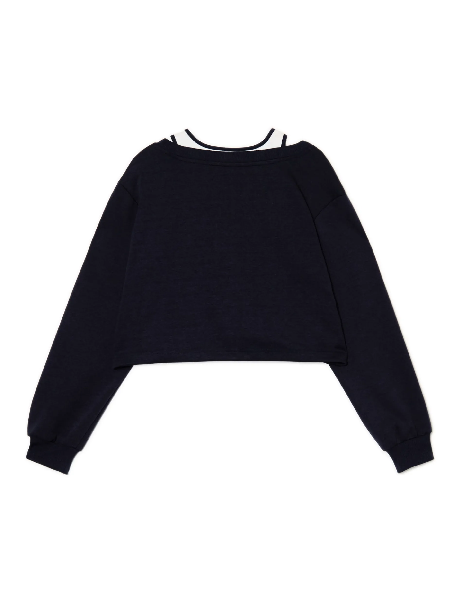 Cropp Bluzy|Sety*Krótka bluza z topem i nadrukiem