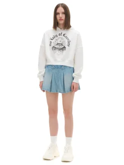 Cropp Bluzy*Krótka bluza ze spranym nadrukiem