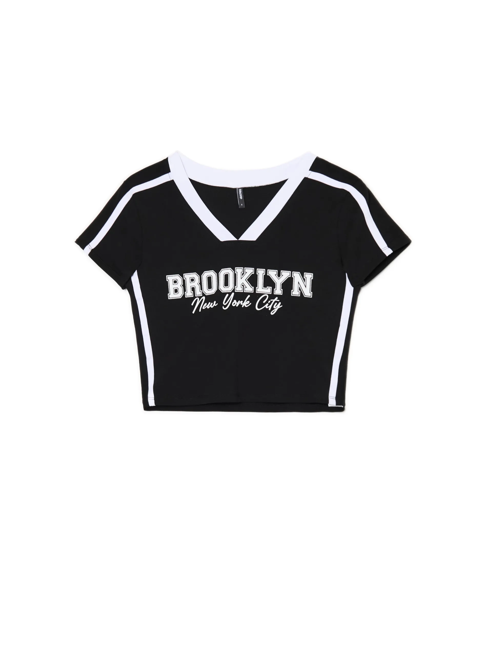 Cropp Koszulki, Topy*Krótka koszulka z napisami