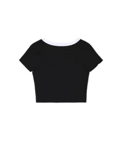 Cropp Koszulki, Topy*Krótka koszulka z napisami