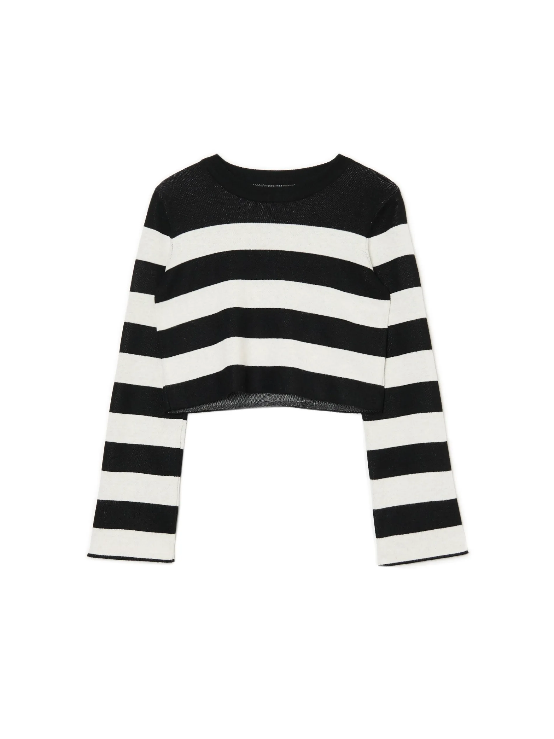 Cropp Swetry*Krótki sweter w paski