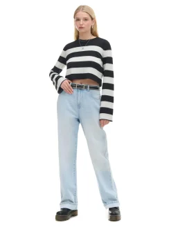 Cropp Swetry*Krótki sweter w paski