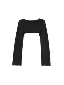 Cropp Swetry*Krótki sweter z agrafkami