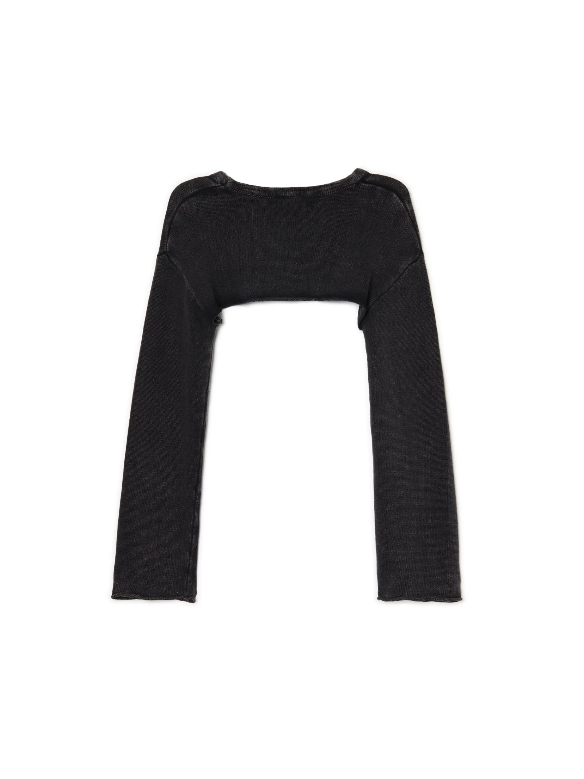 Cropp Swetry*Krótki sweter z agrafkami