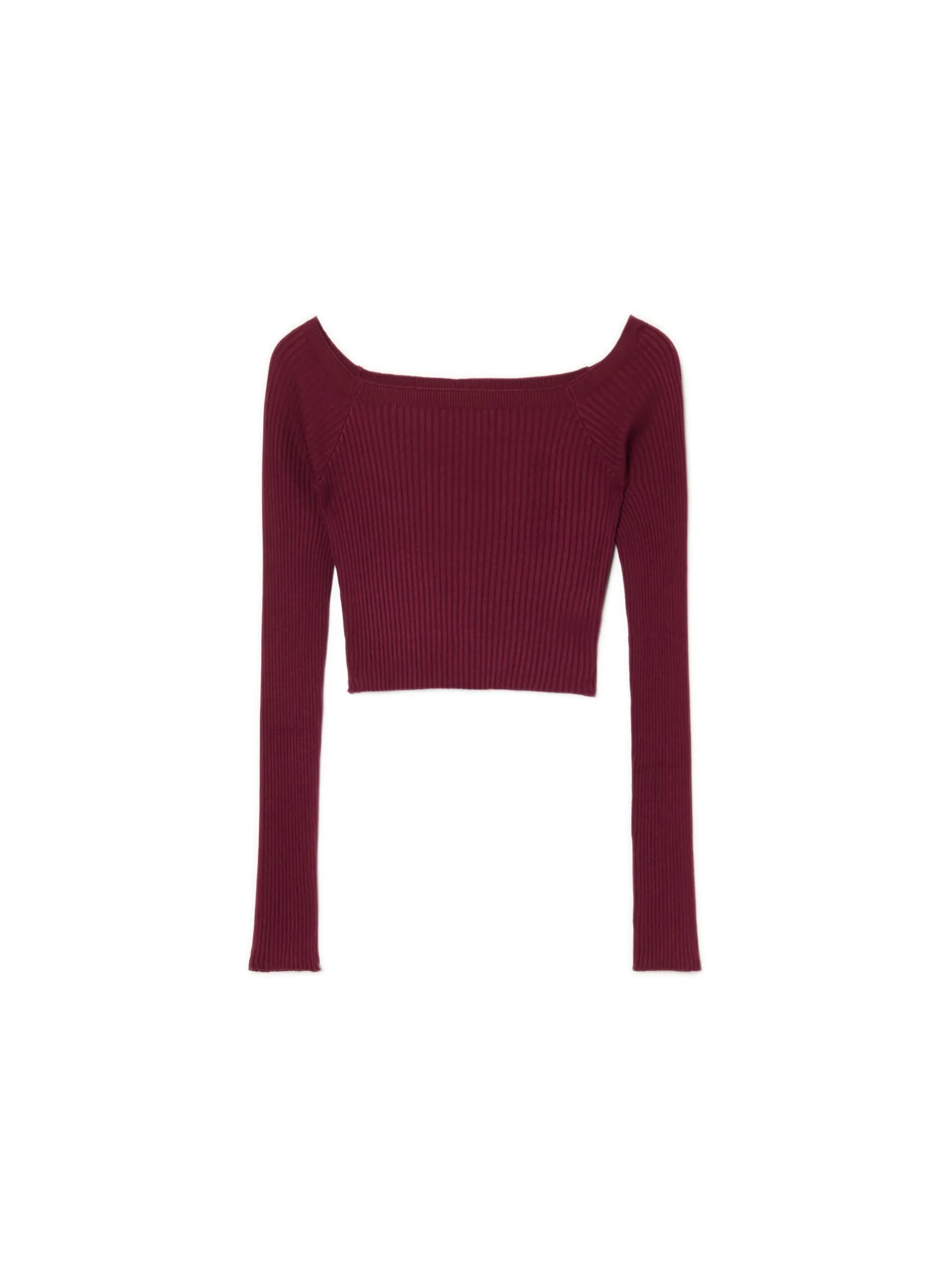 Cropp Swetry*Krótki sweter z odkrytymi ramionami