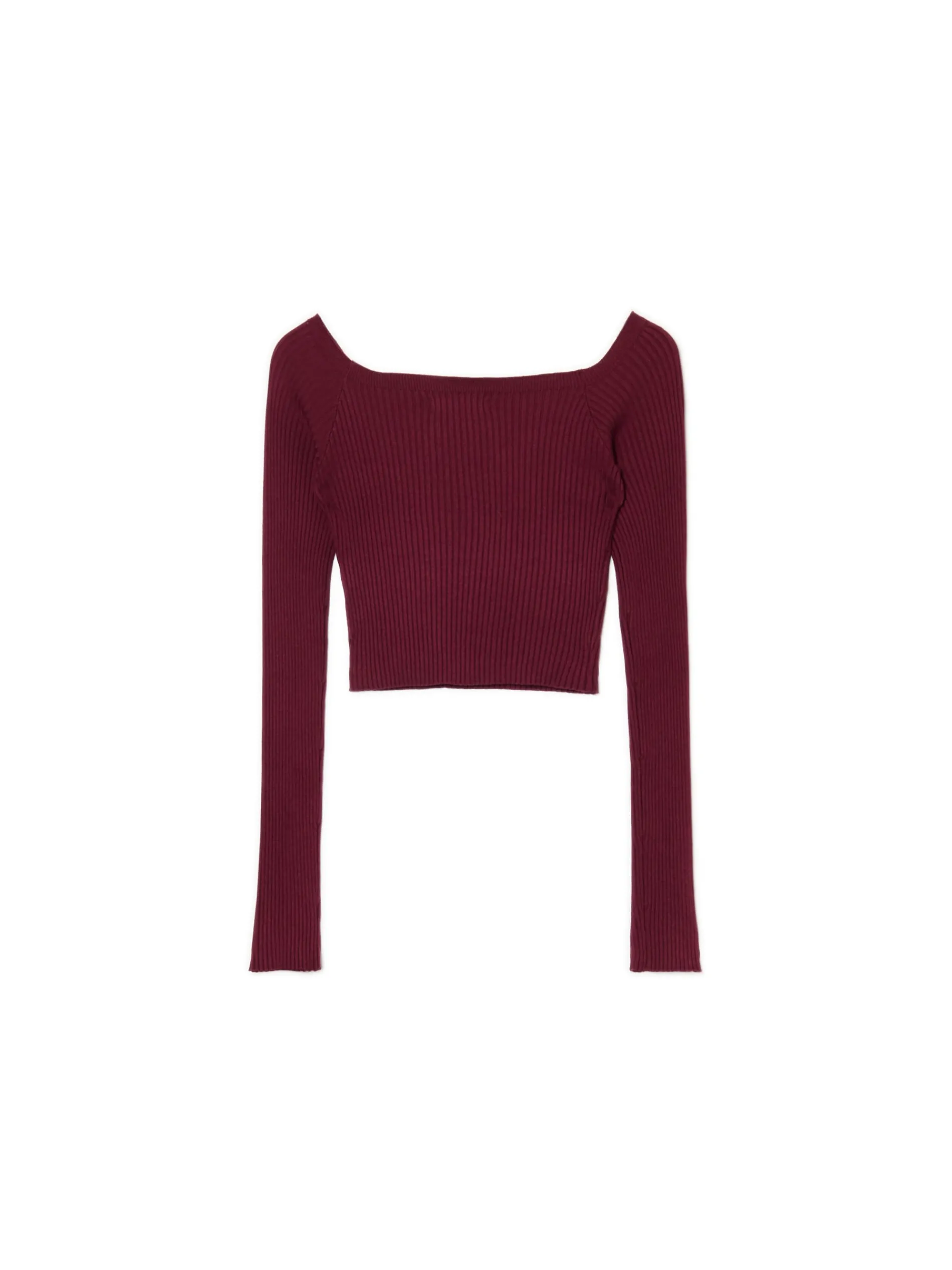 Cropp Swetry*Krótki sweter z odkrytymi ramionami