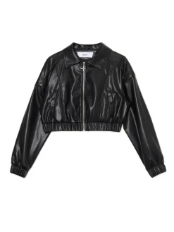 Cropp Kurtki, Płaszcze*Kurtka bomber z imitacji skóry