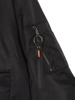 Cropp Kurtki Zimowe|Kurtki, Płaszcze*Kurtka bomberka z dzianinowym kapturem