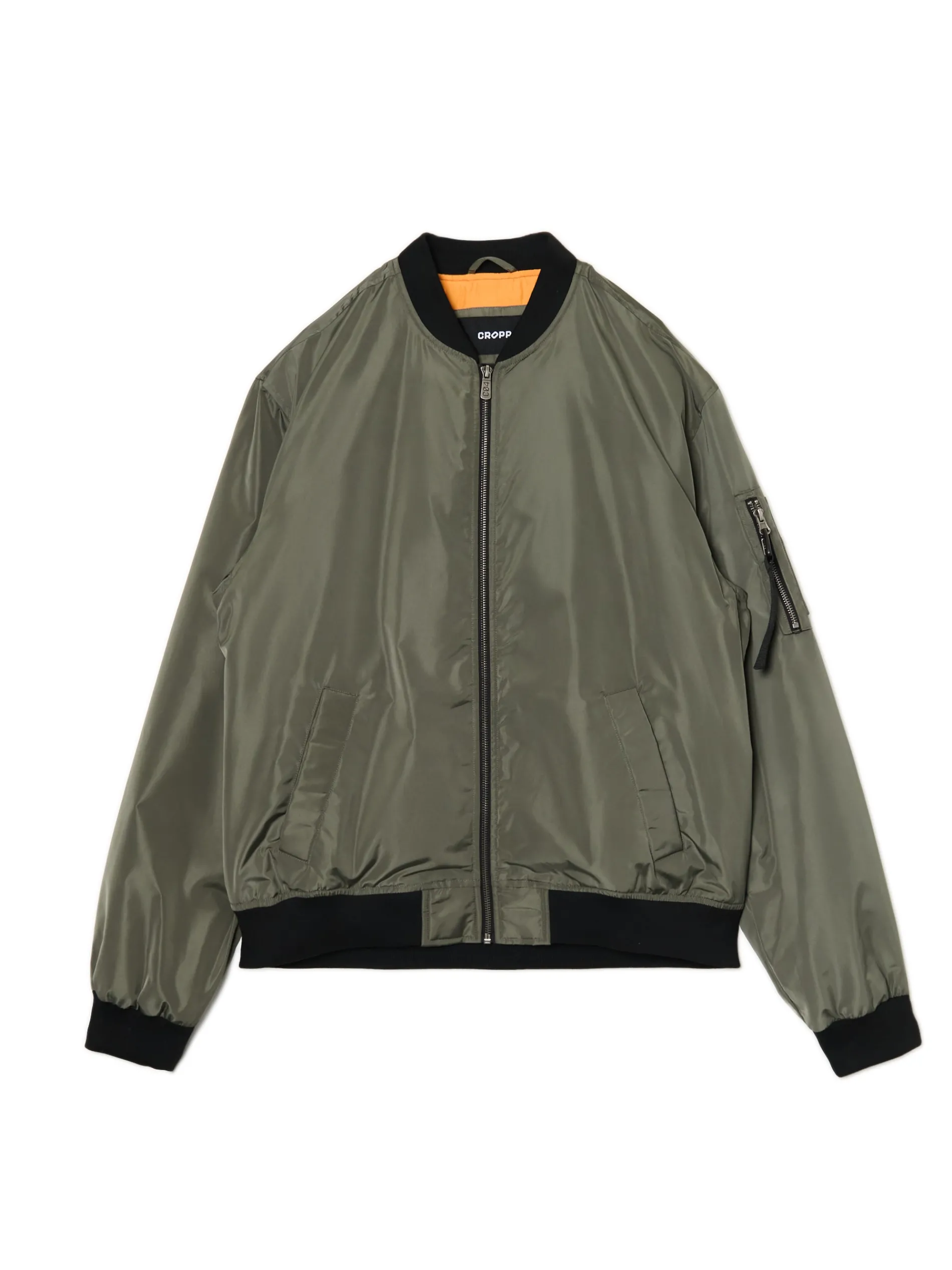 Cropp Kurtki, Płaszcze*Kurtka bomberka z kieszenią na rękawie