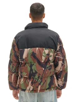 Cropp Kurtki Zimowe|Kurtki, Płaszcze*Kurtka puffer z militarnym nadrukiem