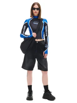 Cropp Jeansy*Luźne denimowe bermudy