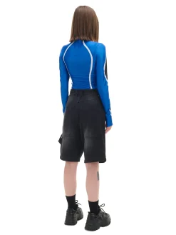 Cropp Jeansy*Luźne denimowe bermudy