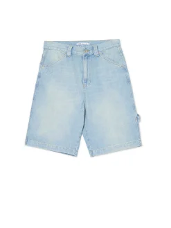 Cropp Jeansy*Luźne jeansowe spodenki bermudy