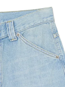 Cropp Jeansy*Luźne jeansowe spodenki bermudy