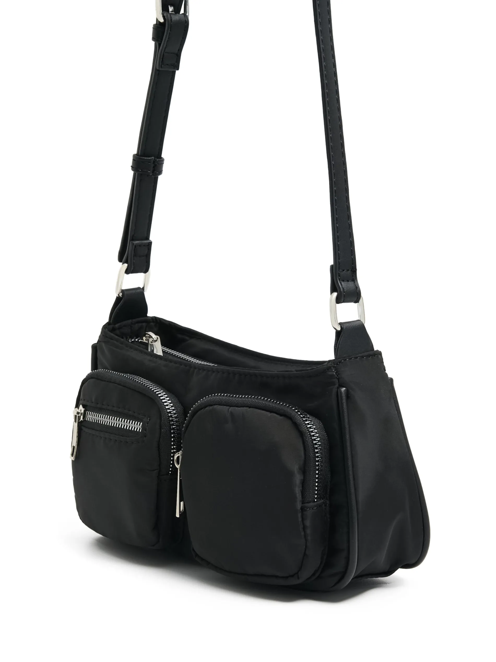 Cropp Torby, Plecaki*Mała czarna torebka crossbody