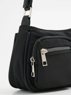Cropp Torby, Plecaki*Mała czarna torebka crossbody