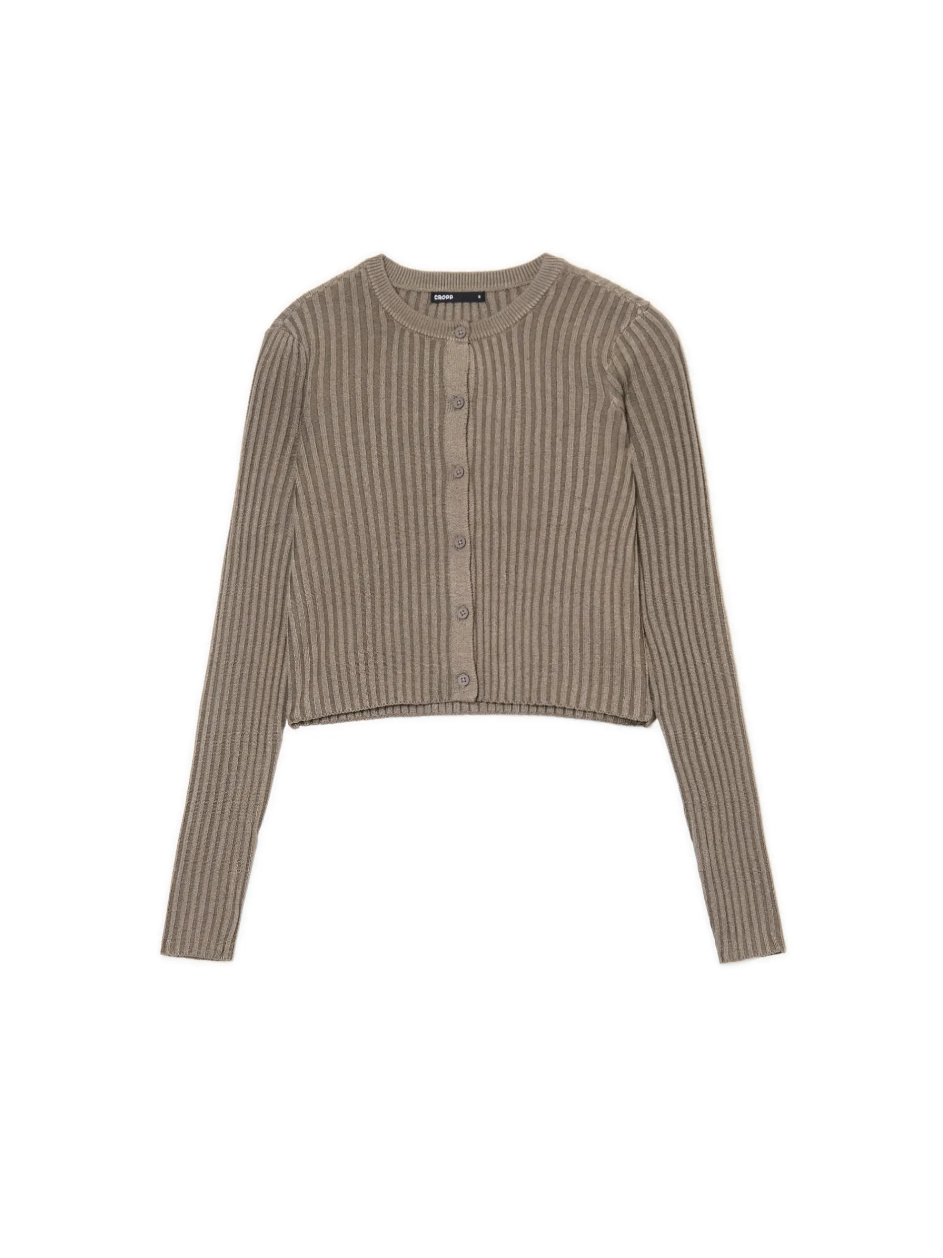 Cropp Swetry*Melanżowy kardigan z guzikami