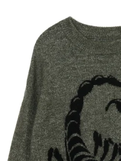 Cropp Swetry*Melanżowy sweter ze skorpionem