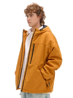 Cropp Kurtki, Płaszcze*Miodowa kurtka basic z kapturem