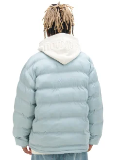 Cropp Kurtki Zimowe|Kurtki, Płaszcze*Miętowa kurtka pufferka