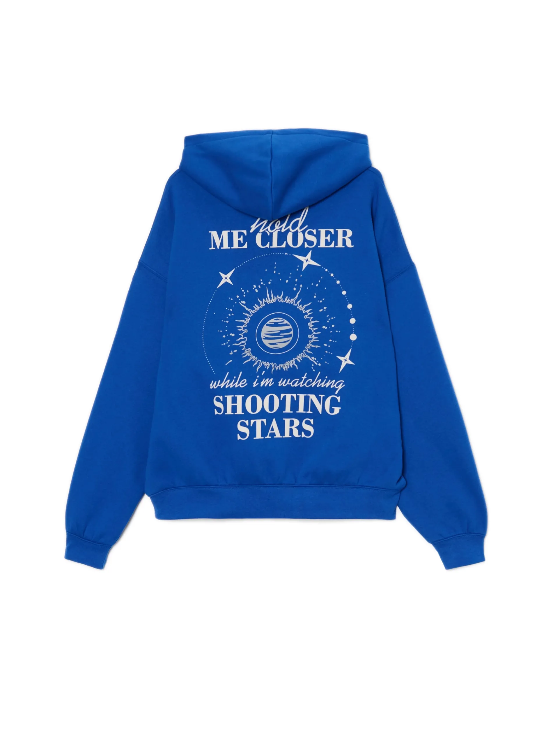 Cropp Bluzy*Niebieska bluza z astralnym nadrukiem