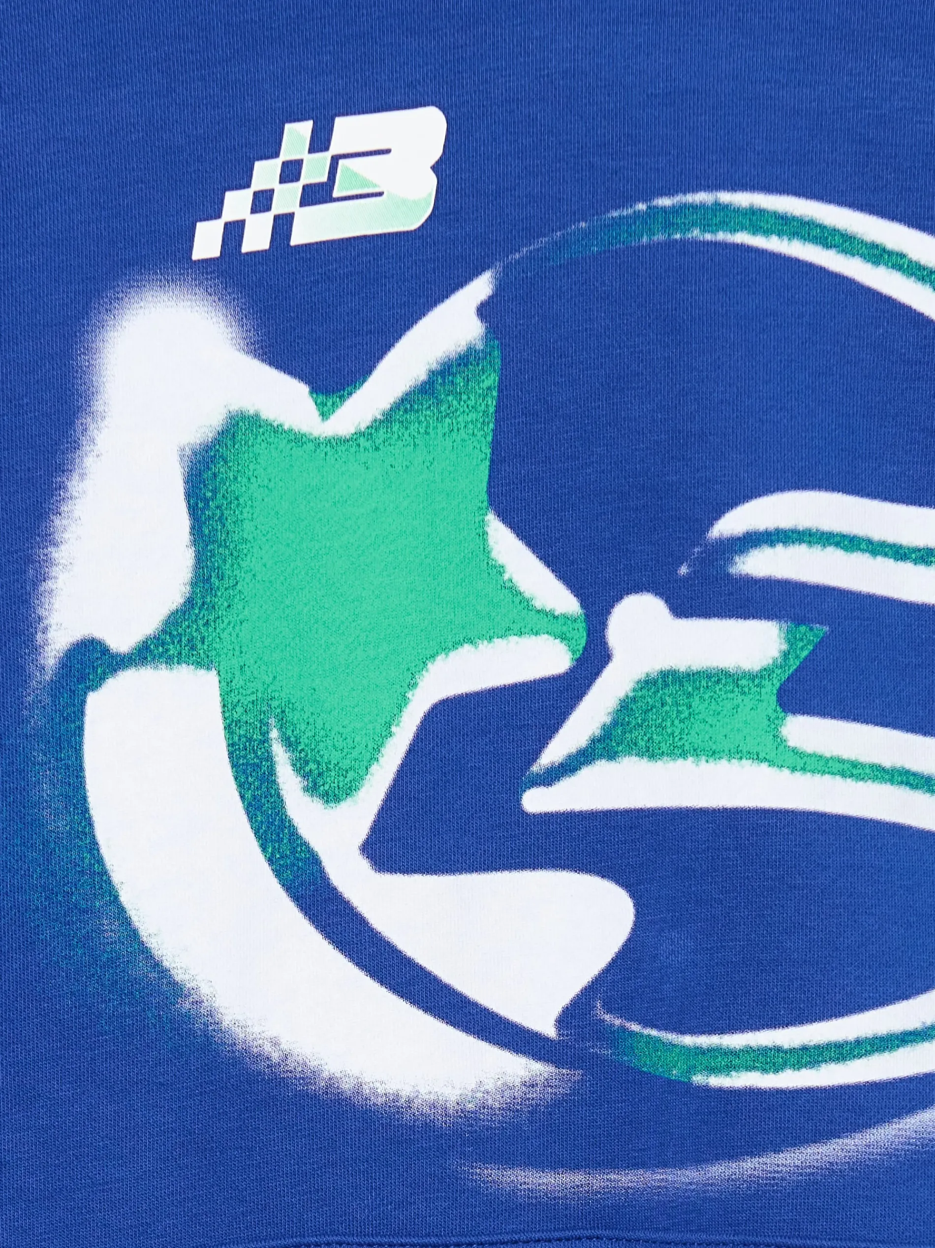 Cropp Bluzy*Niebieska bluza z kapturem Baltic Games